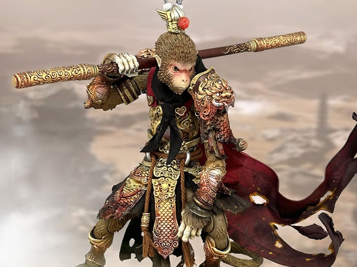 Sun Wukong (Great Sage Equal to Heaven) Battle Damaged Ver. 1/12 Scale Figure (With Bonus) Gallery Image 1