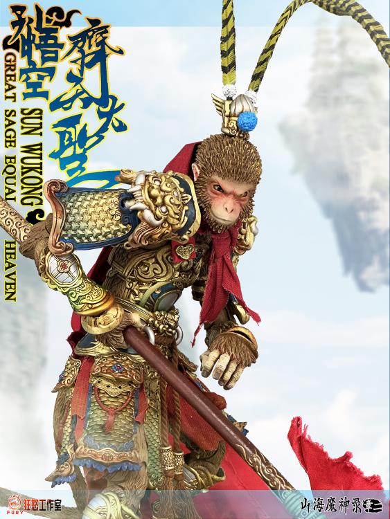 Sun Wukong (Great Sage Equal to Heaven) Battle Damaged Ver. 1/12 Scale Figure (With Bonus) Gallery Image 13