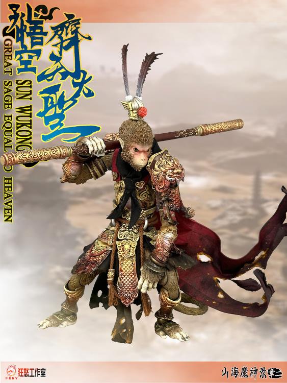 Sun Wukong (Great Sage Equal to Heaven) Battle Damaged Ver. 1/12 Scale Figure (With Bonus) Gallery Image 4