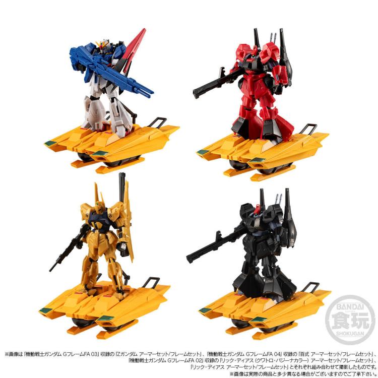 Mobile Suit Zeta Gundam G Frame FA FXA-05D G-Defenser & Shackles Set Gallery Image 11