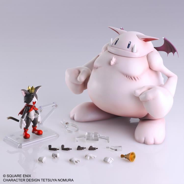 Final Fantasy VII Bring Arts Cait Sith with Fat Moogle Two-Pack Gallery Image 10