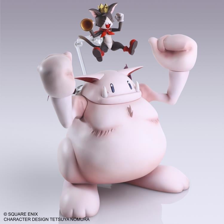 Final Fantasy VII Bring Arts Cait Sith with Fat Moogle Two-Pack Gallery Image 6