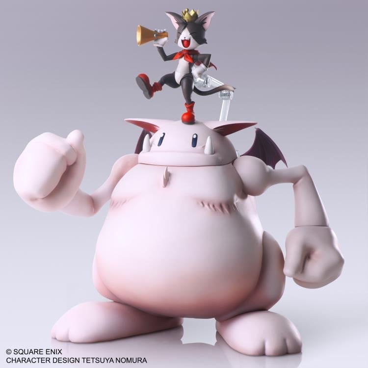 Final Fantasy VII Bring Arts Cait Sith with Fat Moogle Two-Pack Gallery Image 7