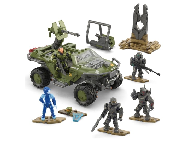 Halo Mega Construx Fleetcom Warthog Gallery Image 1