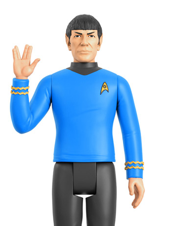Star Trek: The Original Series ReAction Spock (Live Long and Prosper) Exclusive Figure Gallery Image 2