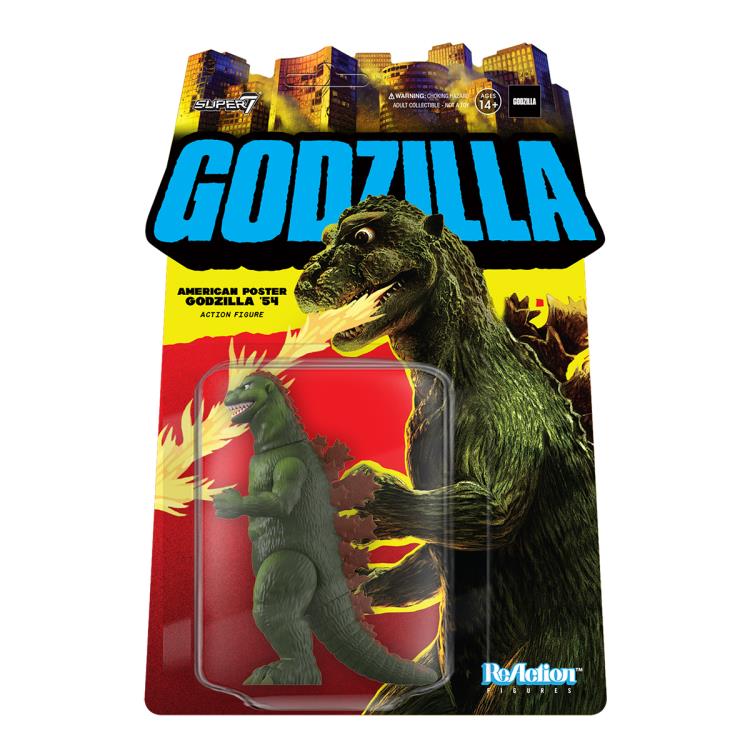 Toho ReAction Godzilla 1954 (American Poster) Exclusive Figure