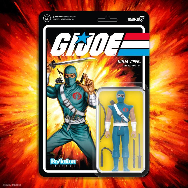 G.I. Joe ReAction Ninja Viper Exclusive Figure Gallery Image 4