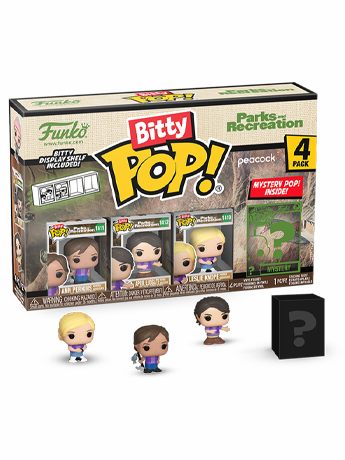 Parks and Recreation Bitty Pop! Pawnee Goddess Four-Pack Gallery Image 2