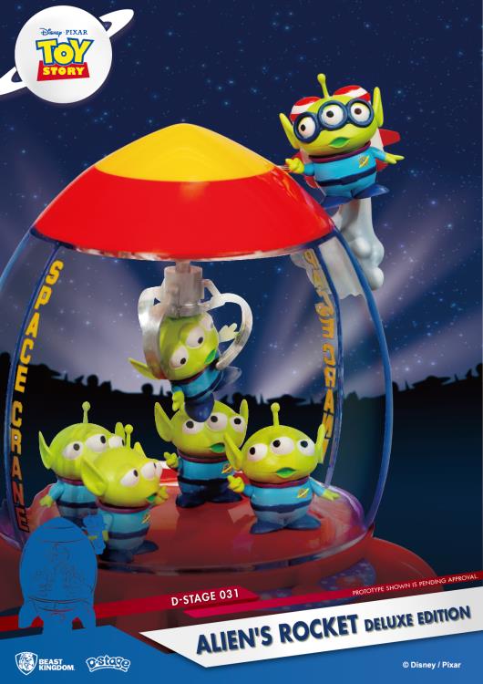 Toy Story Deluxe D-Stage DS-031DX Alien's Rocket Statue (Reissue) Gallery Image 8