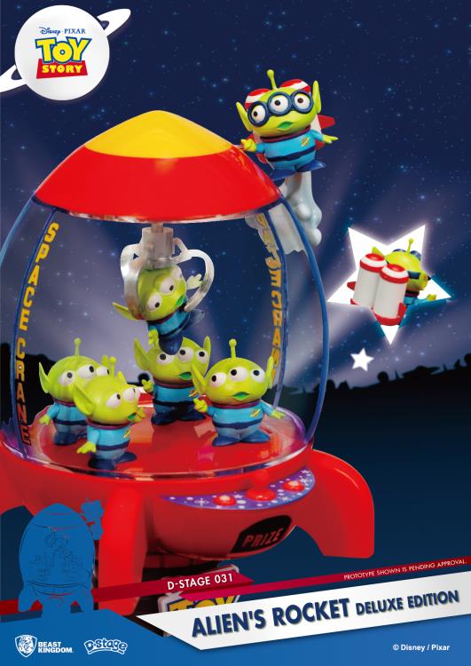 Toy Story Deluxe D-Stage DS-031DX Alien's Rocket Statue (Reissue) Gallery Image 10