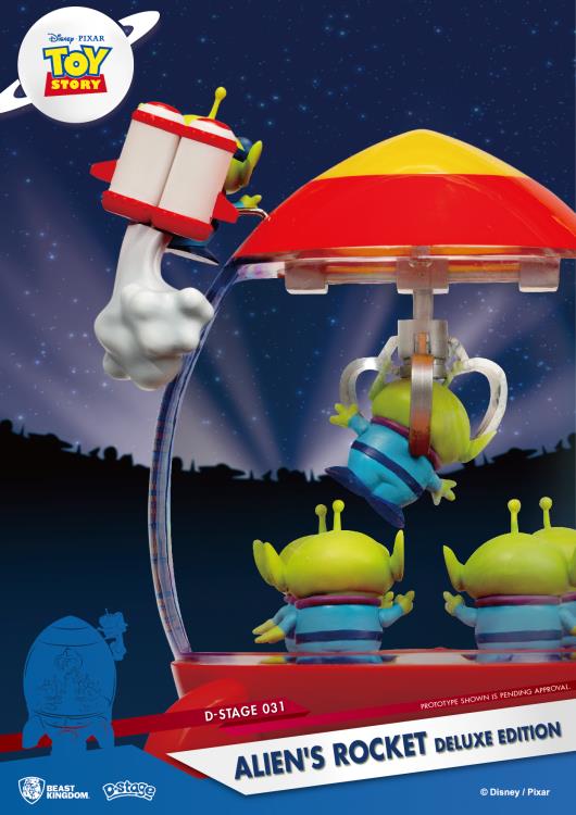 Toy Story Deluxe D-Stage DS-031DX Alien's Rocket Statue (Reissue)
