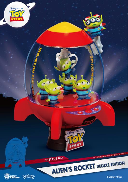 Toy Story Deluxe D-Stage DS-031DX Alien's Rocket Statue (Reissue) Gallery Image 5