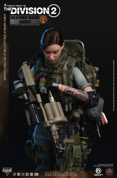 Tom Clancy's The Division 2 Agent Heather Ward 1/6 Scale Figure Gallery Image 17