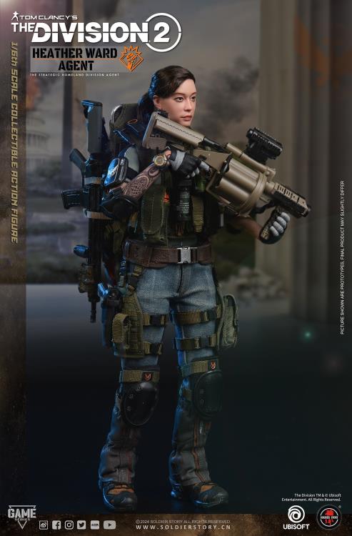 Tom Clancy's The Division 2 Agent Heather Ward 1/6 Scale Figure Gallery Image 8