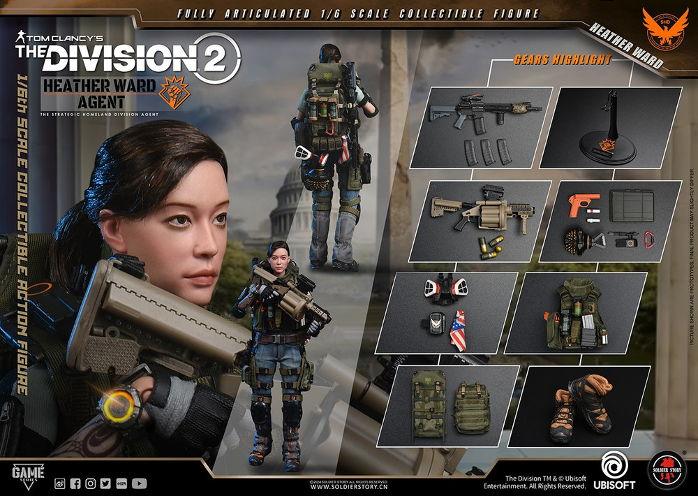Tom Clancy's The Division 2 Agent Heather Ward 1/6 Scale Figure Gallery Image 43