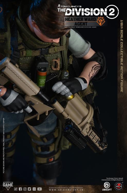 Tom Clancy's The Division 2 Agent Heather Ward 1/6 Scale Figure Gallery Image 18