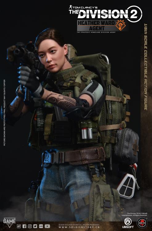 Tom Clancy's The Division 2 Agent Heather Ward 1/6 Scale Figure Gallery Image 20