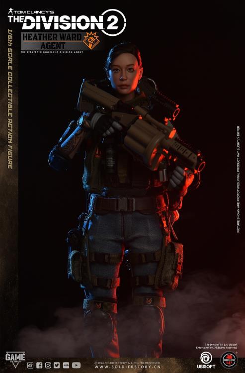 Tom Clancy's The Division 2 Agent Heather Ward 1/6 Scale Figure Gallery Image 3