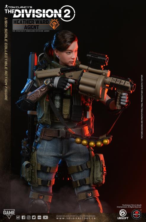 Tom Clancy's The Division 2 Agent Heather Ward 1/6 Scale Figure Gallery Image 5