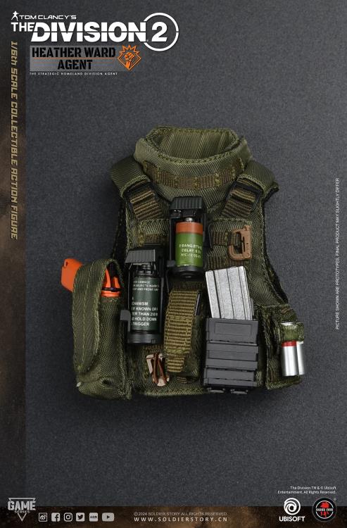 Tom Clancy's The Division 2 Agent Heather Ward 1/6 Scale Figure Gallery Image 28