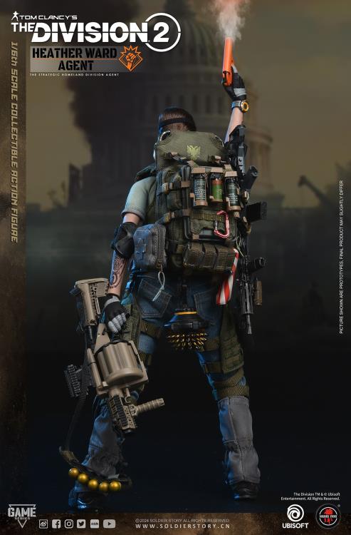 Tom Clancy's The Division 2 Agent Heather Ward 1/6 Scale Figure Gallery Image 14