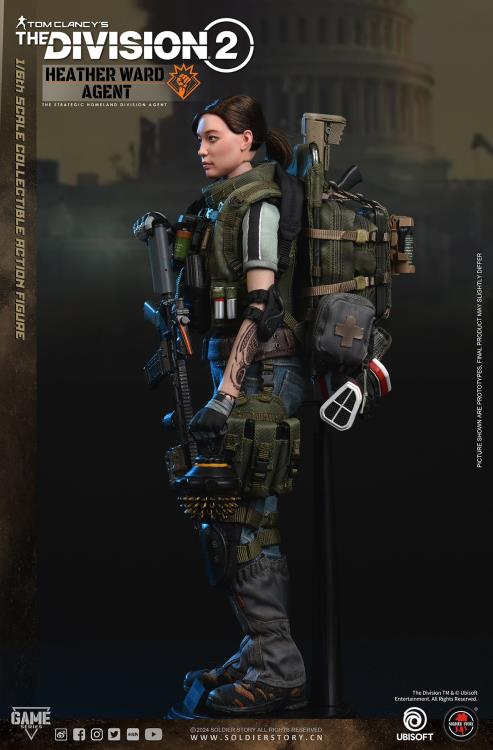 Tom Clancy's The Division 2 Agent Heather Ward 1/6 Scale Figure Gallery Image 13