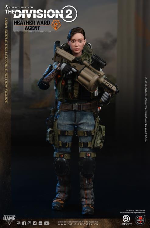 Tom Clancy's The Division 2 Agent Heather Ward 1/6 Scale Figure Gallery Image 6