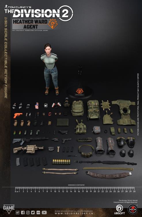 Tom Clancy's The Division 2 Agent Heather Ward 1/6 Scale Figure Gallery Image 42