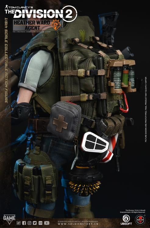 Tom Clancy's The Division 2 Agent Heather Ward 1/6 Scale Figure Gallery Image 25