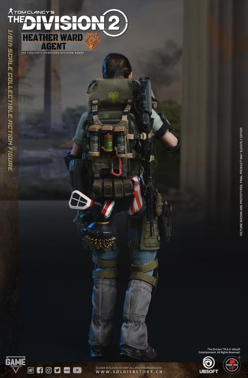 Tom Clancy's The Division 2 Agent Heather Ward 1/6 Scale Figure Gallery Image 10