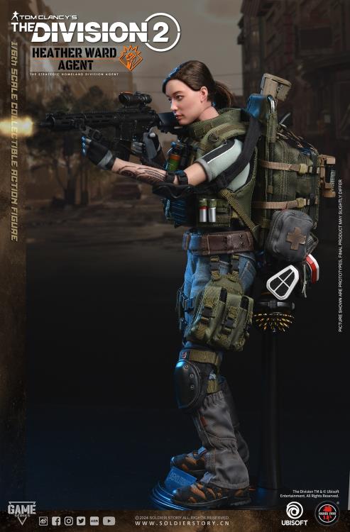 Tom Clancy's The Division 2 Agent Heather Ward 1/6 Scale Figure Gallery Image 9