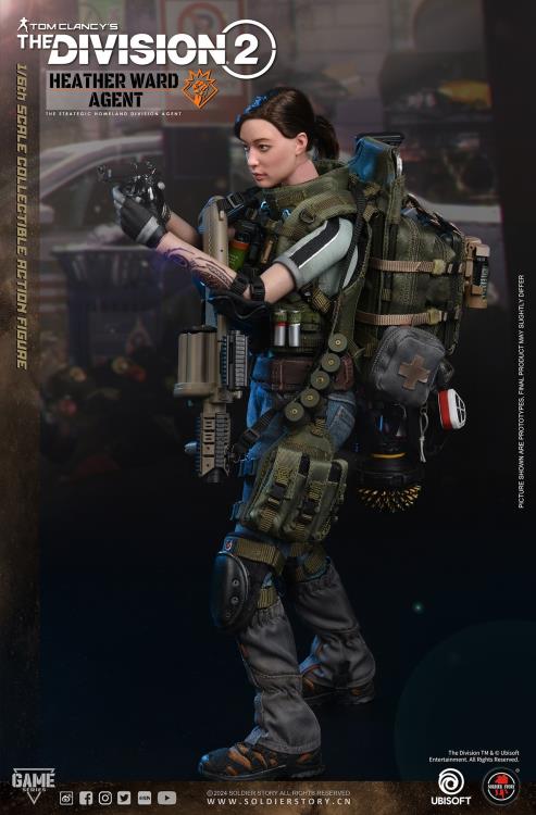 Tom Clancy's The Division 2 Agent Heather Ward 1/6 Scale Figure Gallery Image 12