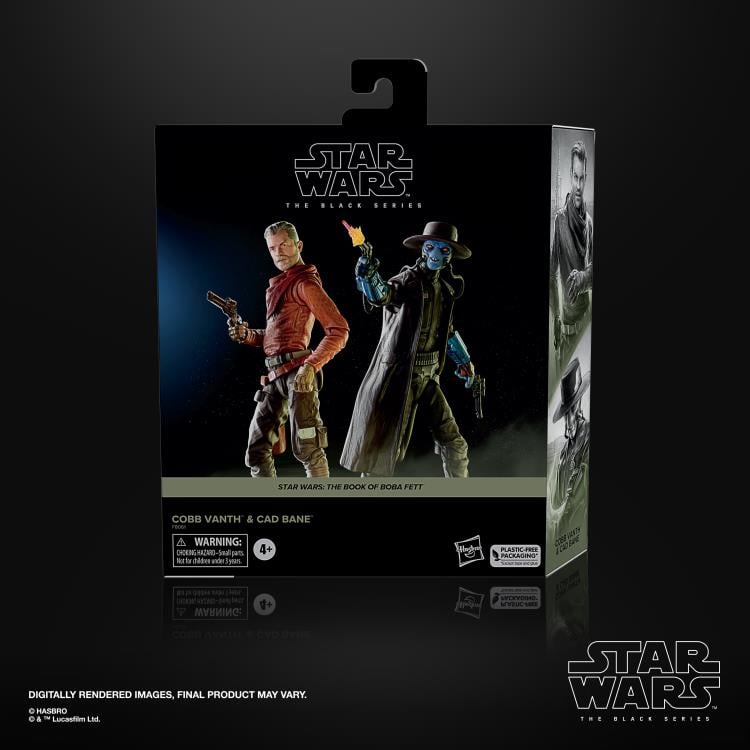 Star Wars: The Black Series 6" Cobb Vanth & Cad Bane (Book of Boba Fett) Exclusive Two-Pack Gallery Image 12