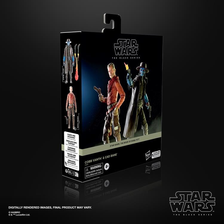 Star Wars: The Black Series 6" Cobb Vanth & Cad Bane (Book of Boba Fett) Exclusive Two-Pack Gallery Image 13