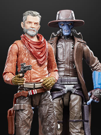 Star Wars: The Black Series 6" Cobb Vanth & Cad Bane (Book of Boba Fett) Exclusive Two-Pack Gallery Image 2