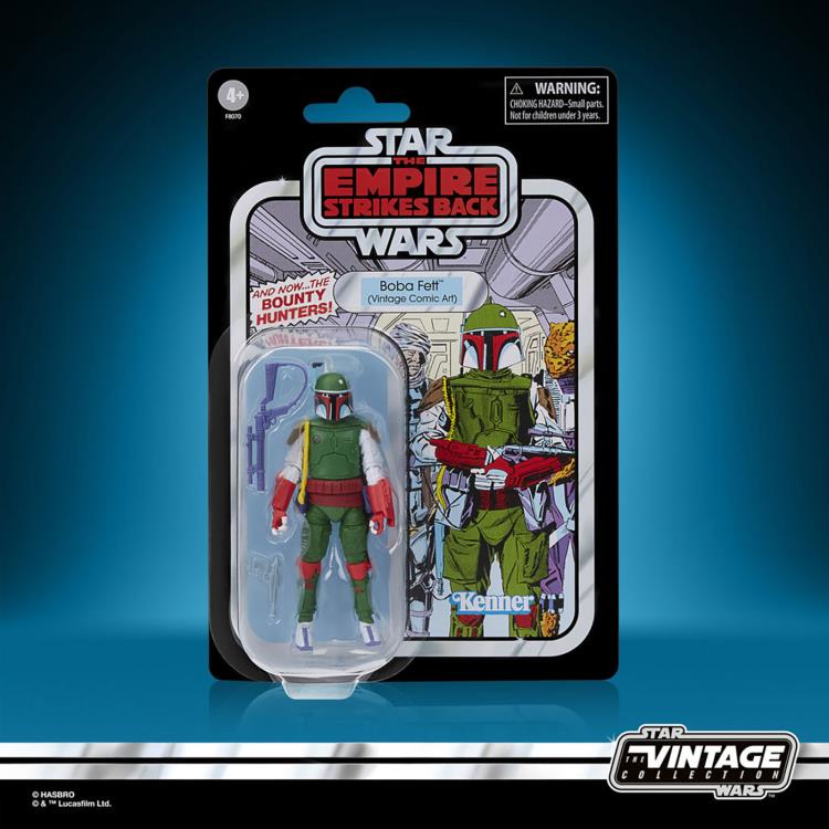 Star Wars: The Vintage Collection Boba Fett (Vintage Comic Art Edition) Exclusive Gallery Image 12