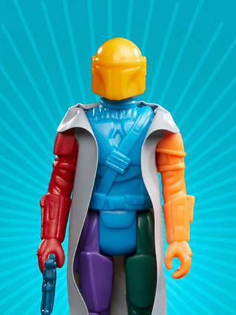 Star Wars Retro Collection The Mandalorian (Prototype Edition) Exclusive Random Figure Gallery Image 2