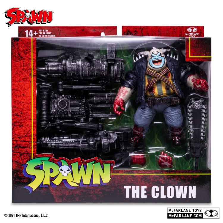 Spawn's Universe Clown (Bloody Ver.) Exclusive Deluxe Action Figure