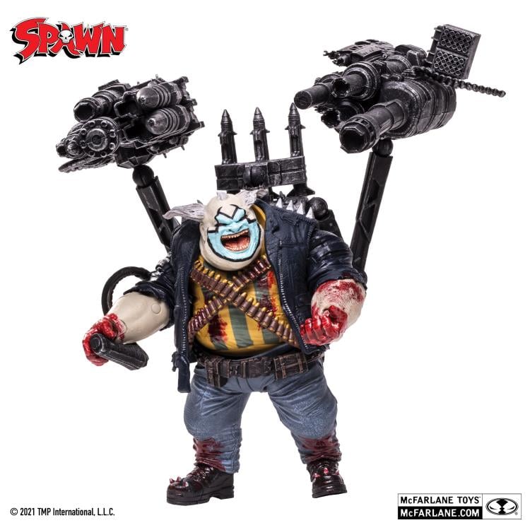 【 Clown 】bitubo ブラックサスペンション xlh Spawn's Universe Clown (Bloody Ver.) Exclusive Deluxe Action Figure