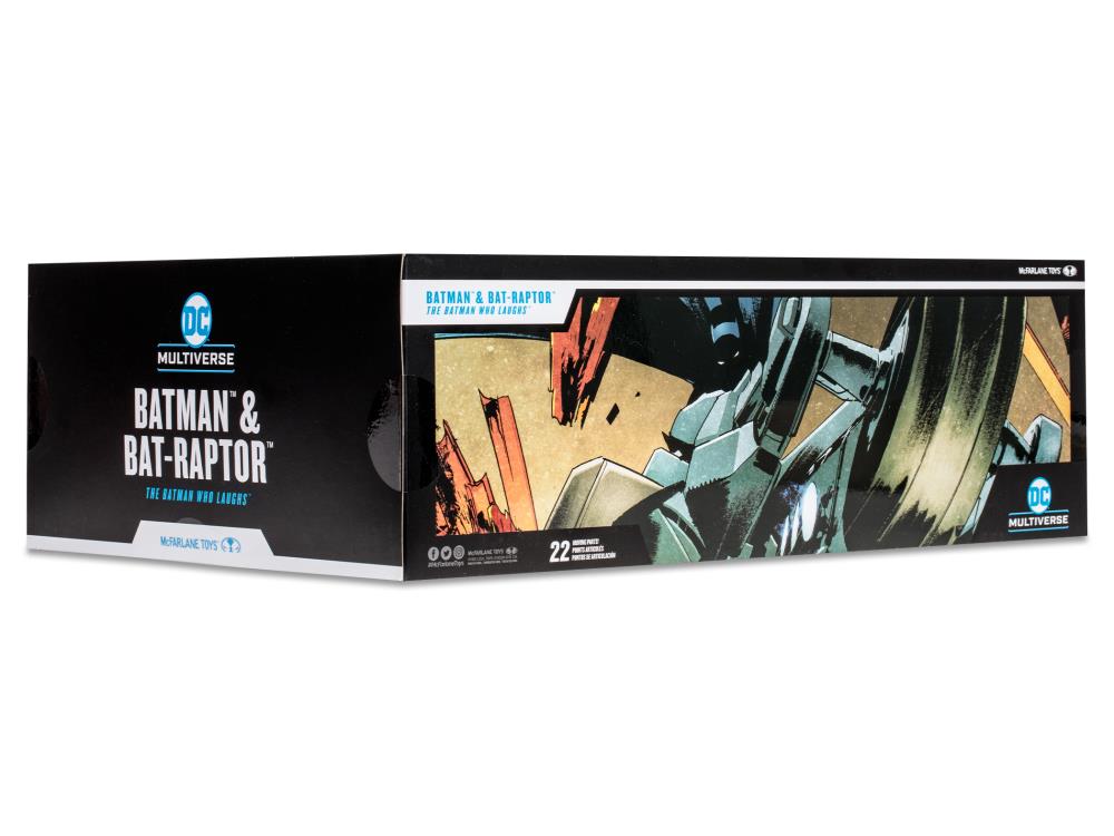 The Batman Who Laughs DC Multiverse Gold Label Batman & Batraptor Exclusive Two-Pack Gallery Image 19