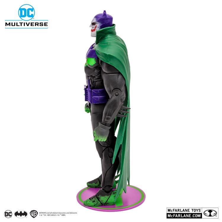 Batman: Curse of the White Knight DC Multiverse Gold Label Batman (Jokerized) Exclusive Action Figure Gallery Image 7