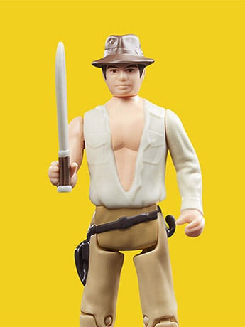 The Adventures of Indiana Jones Retro Collection Indiana Jones (Temple of Doom) Figure Gallery Image 2
