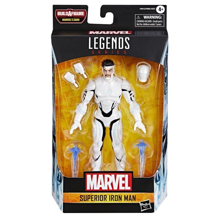 Superior Iron Man Marvel Legends Superior Iron Man Action Figure (Marvel's Zabu BAF) Gallery Image 12