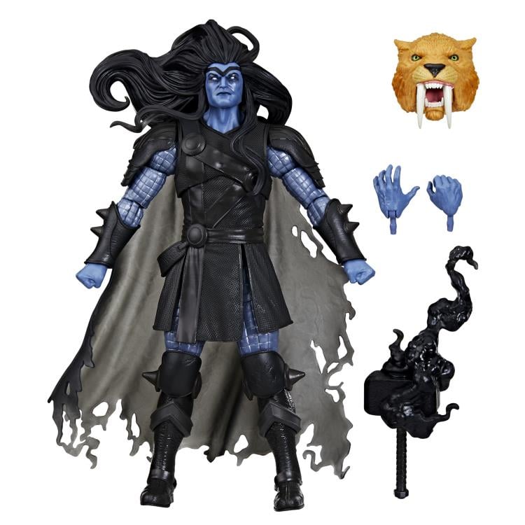 Thor Marvel Legends Black Winter (Thor) Action Figure (Marvel's Zabu BAF) Gallery Image 9