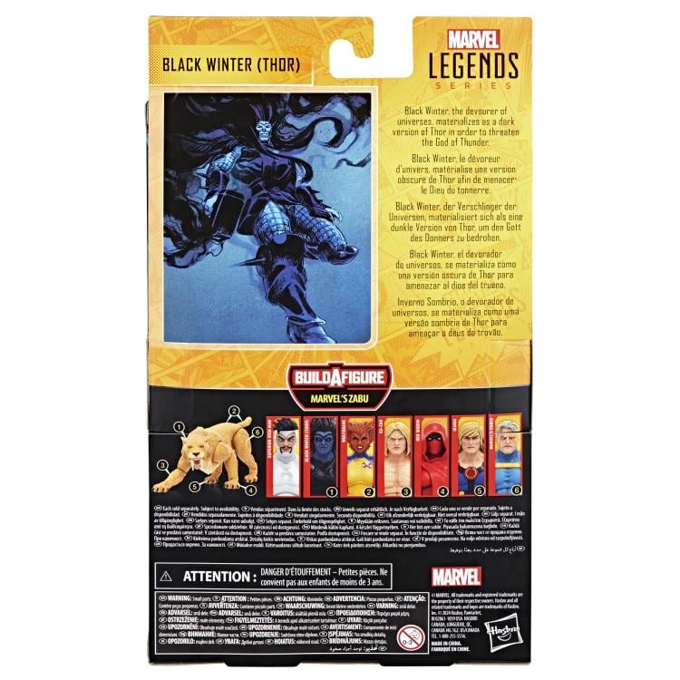 Thor Marvel Legends Black Winter (Thor) Action Figure (Marvel's Zabu BAF) Gallery Image 11