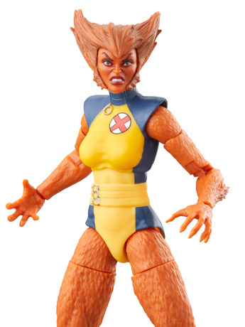 X-Men Marvel Legends Wolfsbane Action Figure (Marvel's Zabu BAF) Gallery Image 2
