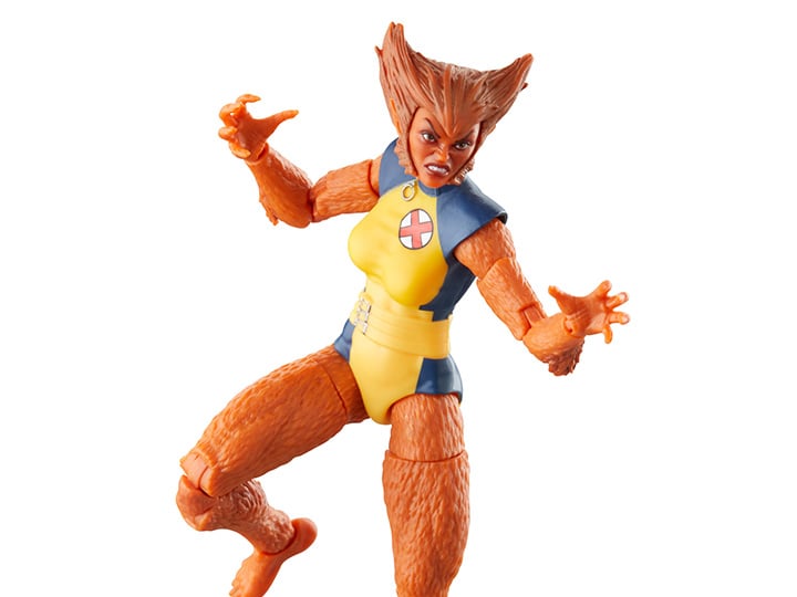 X-Men Marvel Legends Wolfsbane Action Figure (Marvel's Zabu BAF) Gallery Image 1