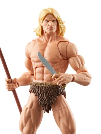 The Uncanny X-Men Marvel Legends Ka-Zar Action Figure (Marvel's Zabu BAF) Gallery Image 2