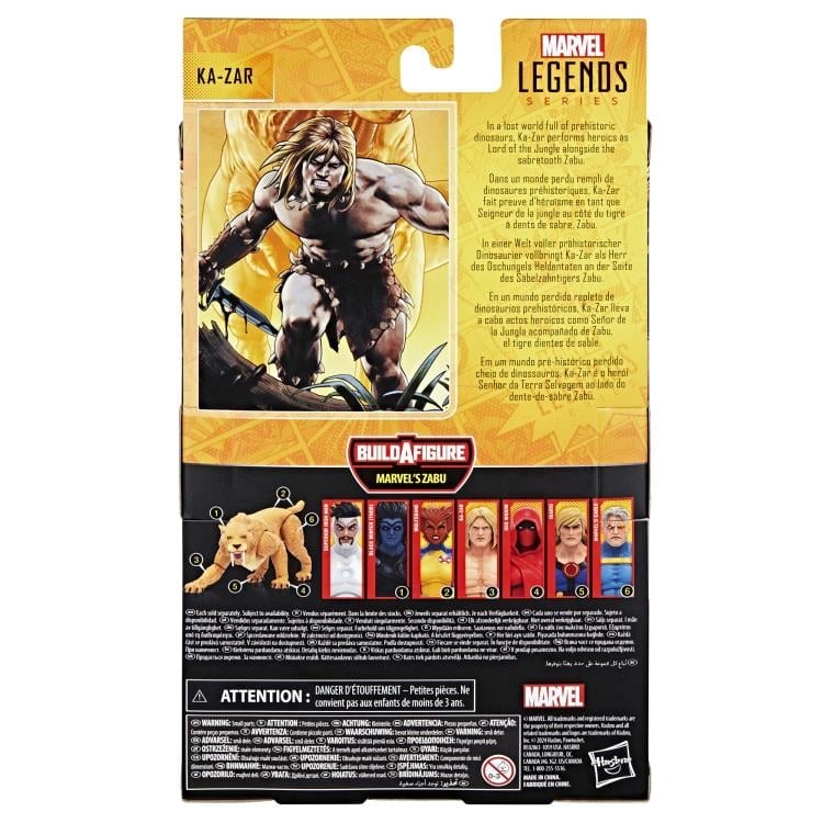 The Uncanny X-Men Marvel Legends Ka-Zar Action Figure (Marvel's Zabu BAF) Gallery Image 13