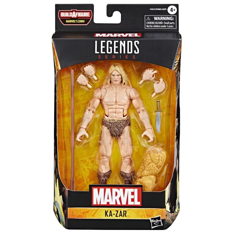 The Uncanny X-Men Marvel Legends Ka-Zar Action Figure (Marvel's Zabu BAF) Gallery Image 12